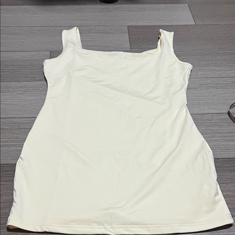 Women’s cream color dress